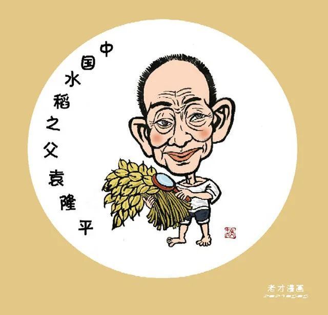 "世界杂交水稻之父"袁隆平漫画肖像第一集