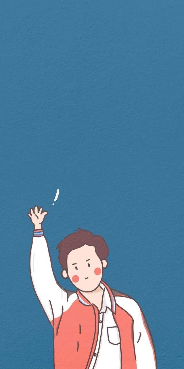 卡通手机壁纸|锁屏|关于两个男生的友谊