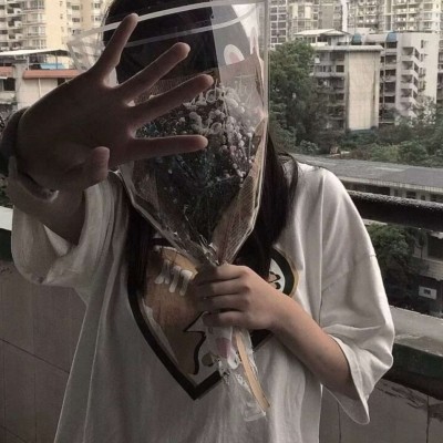 ins不露脸女生头像