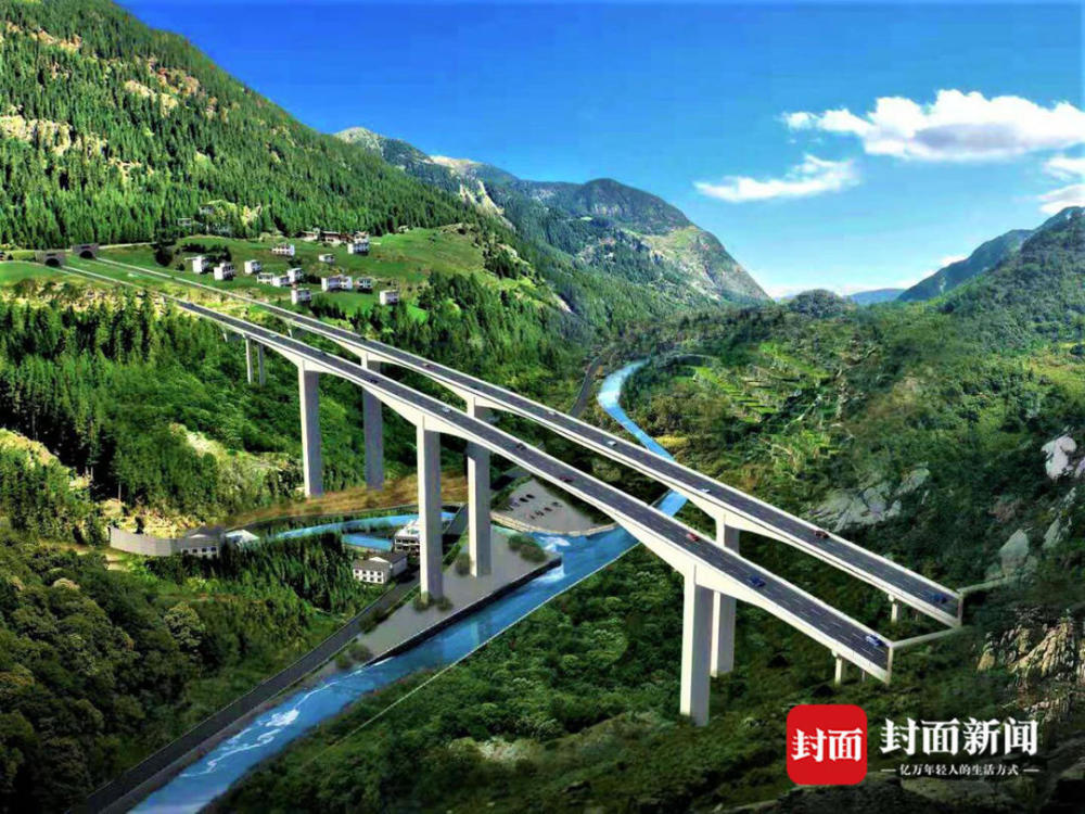 四川乐西高速美姑河4号特大桥即将转入上部结构施工 预计明年7月合龙