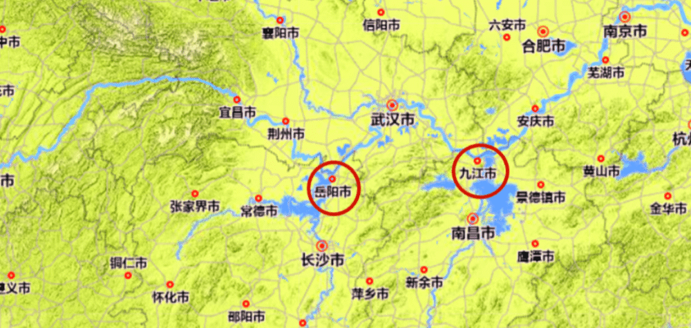 作为我国长江干流上重要的湖边城市,湖南岳阳和江西九江谁的综合实力