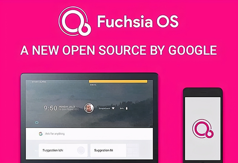 谷歌和苹果急了,谷歌急冲冲地推出了新系统fuchsia os_腾讯新闻