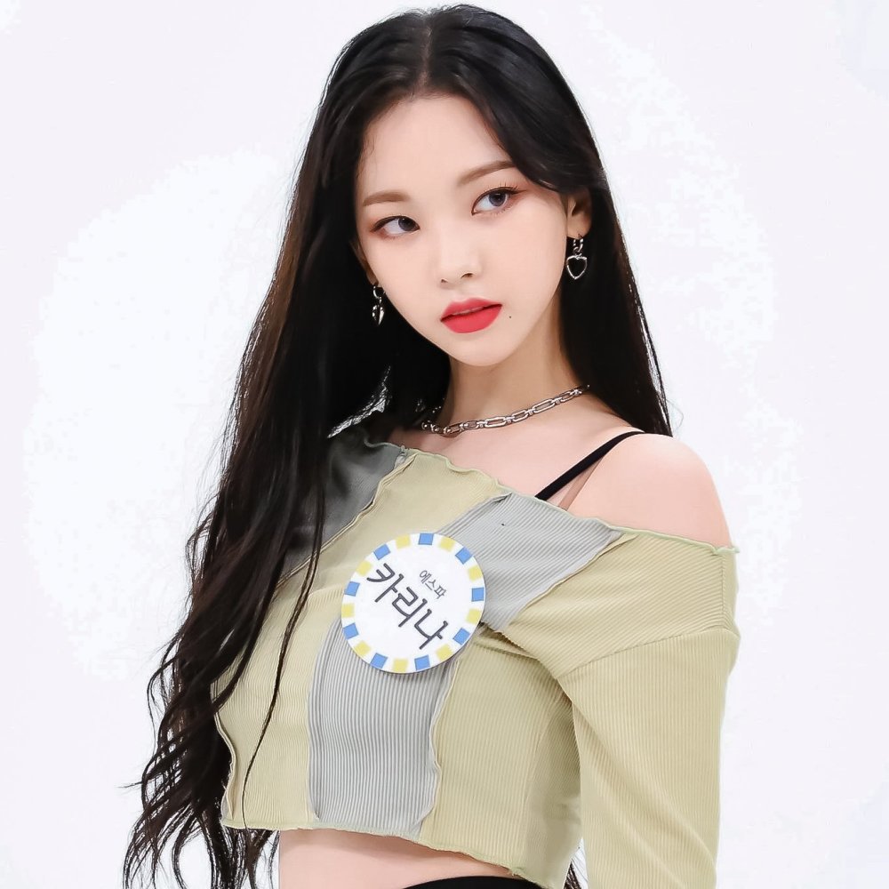 柳智敏karina蛇系爱豆现实里的ai美人