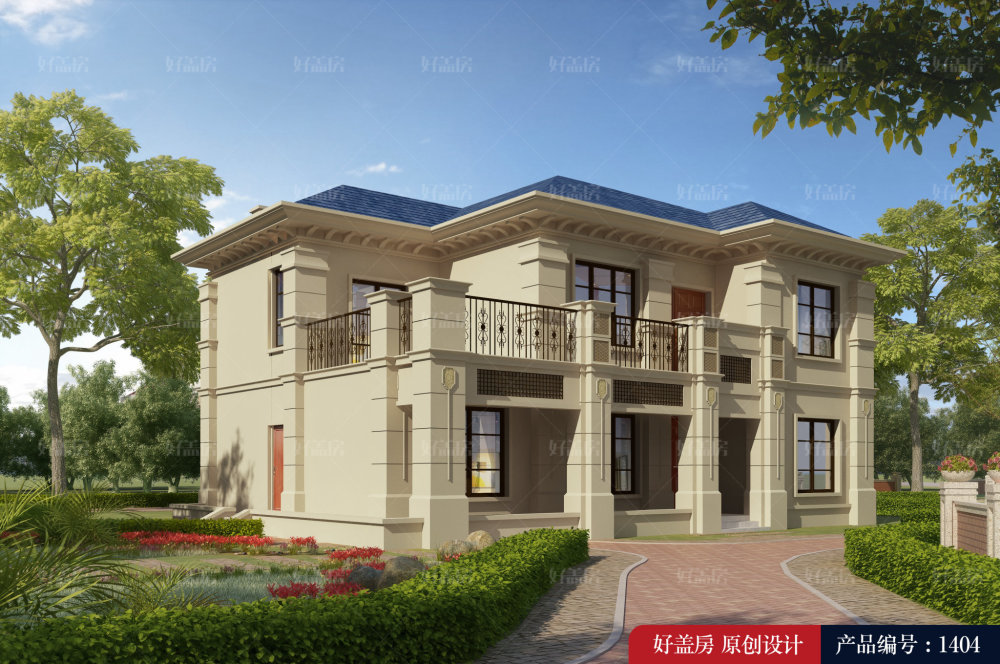 农村自建房外墙图片