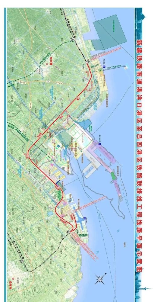 其中 洋吕铁路备受关注,洋吕铁路途经南通市所辖如东县,通州湾示范区