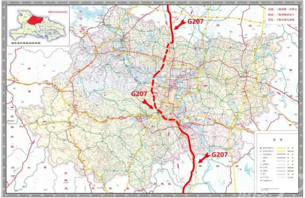 207国道湖北段全线改扩建,三市进度不一致,荆州李埠大桥是关键