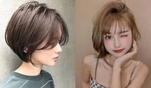 夏日三款清爽又好看的女生短卷发