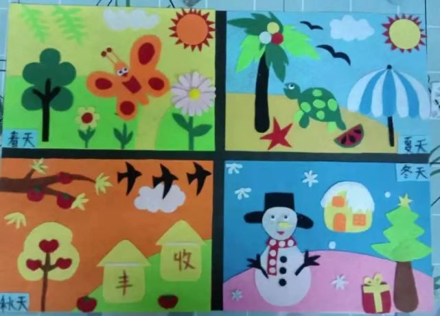 幼儿手工,绘画作品集