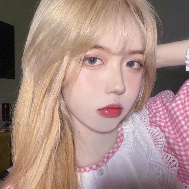 头像|金发女头