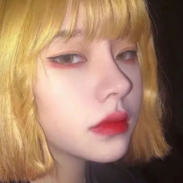 头像|金发女头