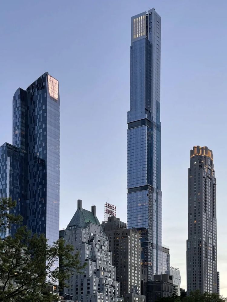 世界最高住宅——纽约中央公园塔,去年已竣工!