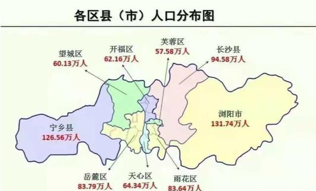 长沙人口密集的区_长沙人口(2)