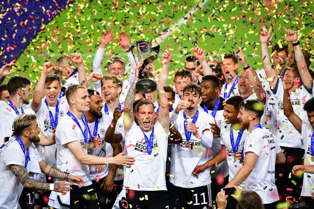 (体育)足球——u21欧青赛:德国队夺冠