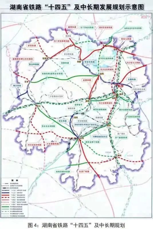 规划示意图和湖南省十四五相关规划,实际已经明确襄常高铁走向为宜昌