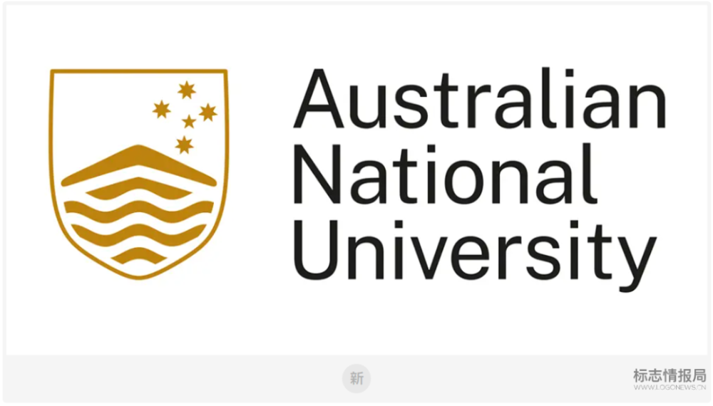 澳州国立大学更新校徽,简化细节建立更统一形象