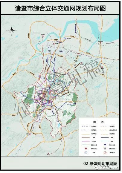 重磅诸暨公布综合交通十四五规划杭诸城际已落实