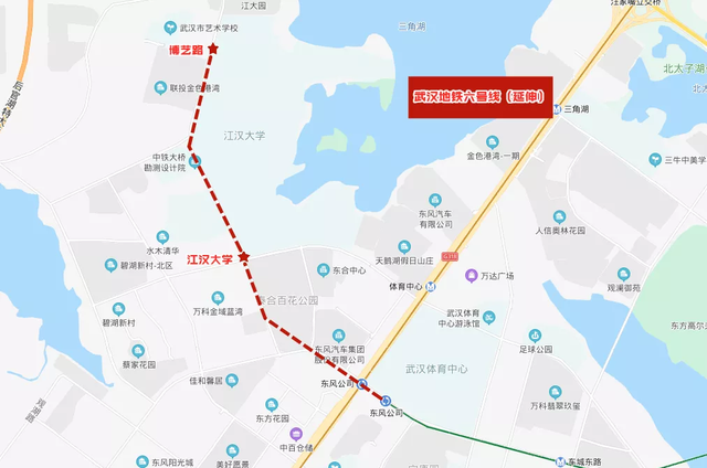 武汉地铁3号线二期将向北延伸至中法生态城,方便大集居民出行