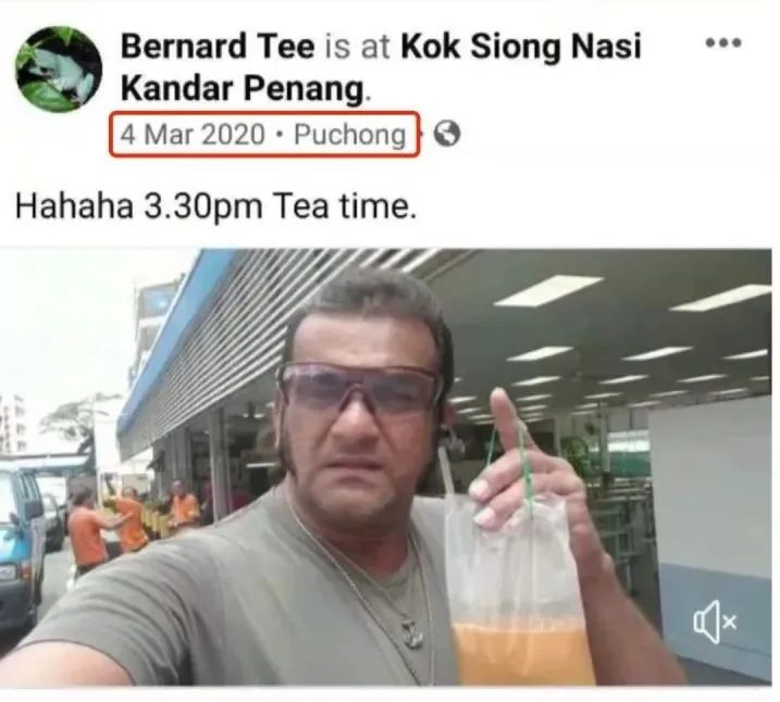 bernard tee发布的帖子 视频以一句惊天动地的"喂"开场,"饮茶哥"