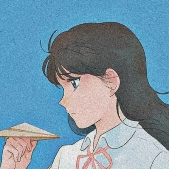 动漫女生头像 背景图|微信套图