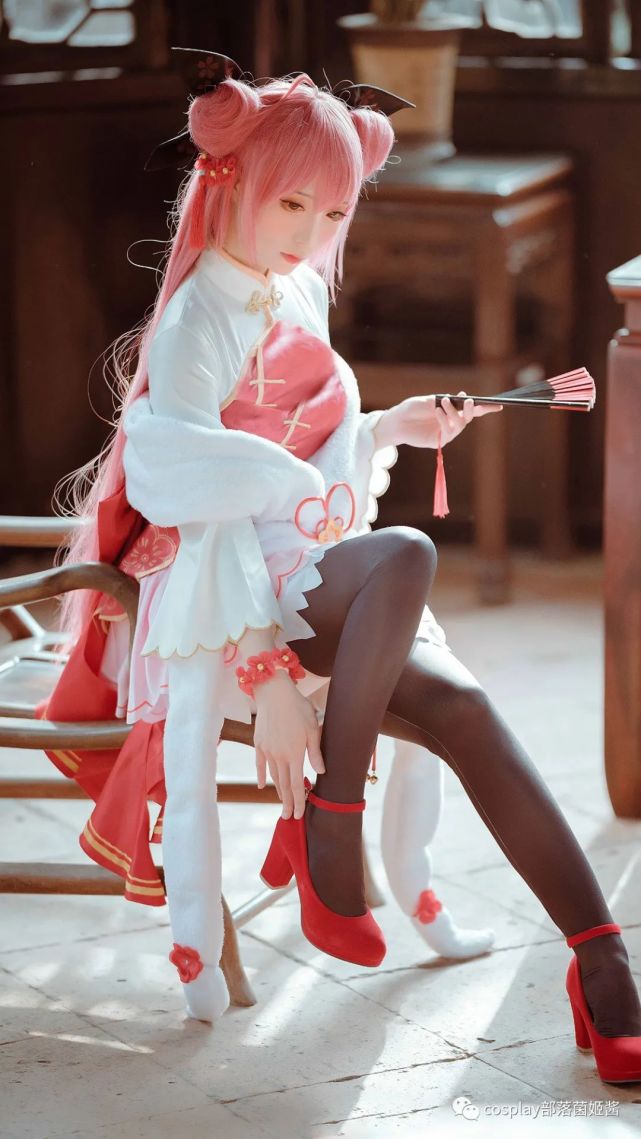 cos:二次元cos大赏约会大作战旗袍狂三cos正片@思凉