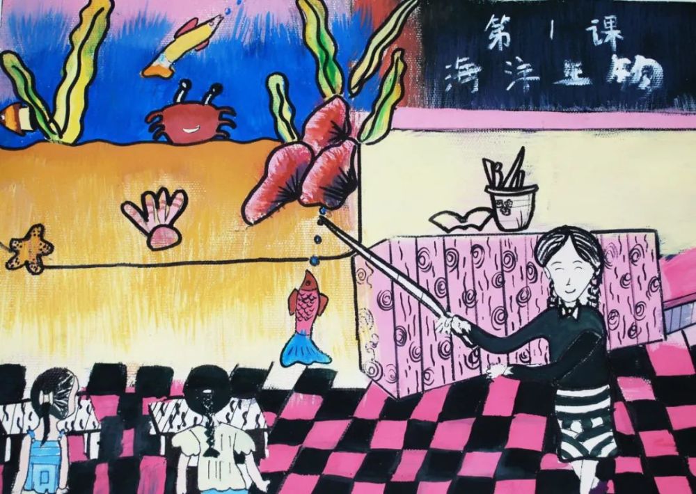 高考在即,学习儿童画祝愿莘莘学子金榜题名_腾讯新闻