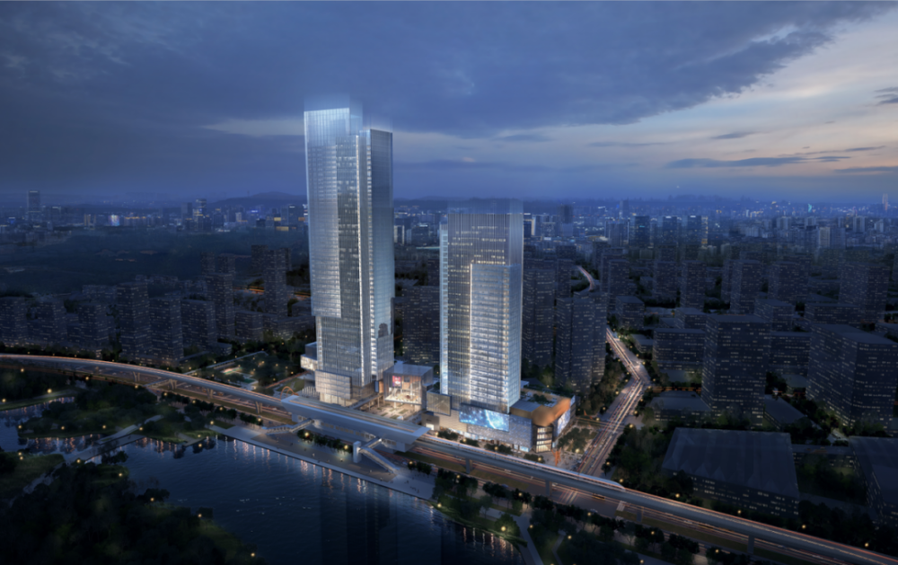 震撼!光明cbd『华侨城·九樾广场』要来了,建成后是这样的