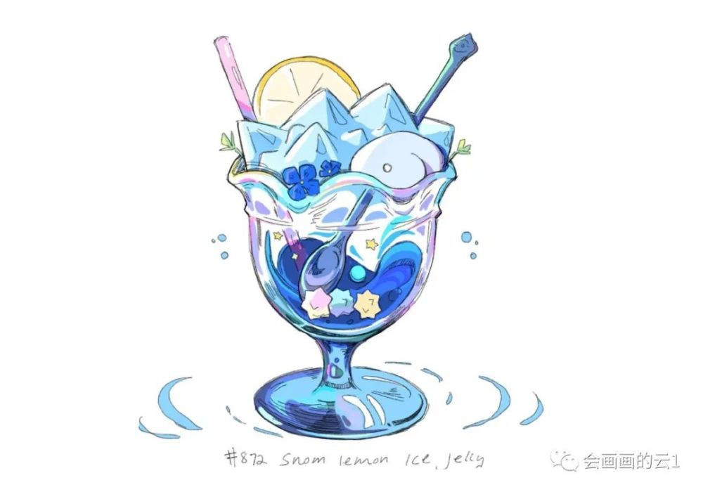 宝可梦饮品插画欣赏