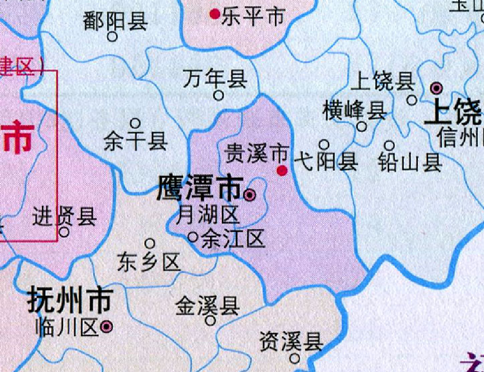 鹰潭市地图 腾讯网