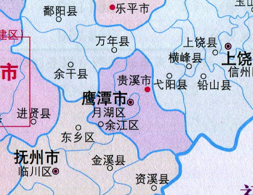 鹰潭位于江西省东北部,下辖2个市辖区,1个县级市,全市常住人口仅115.