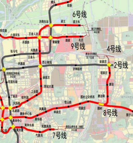 济南世纪大道拥堵日渐严重,雪山片区盼望规划地铁或轻轨改善交通