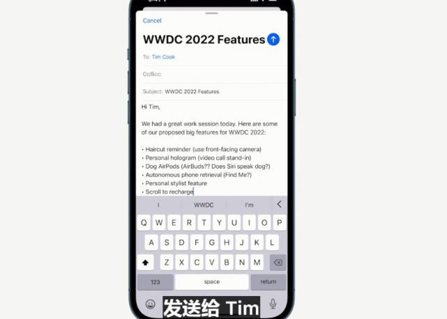 ios15新功能可将图片转成文字,网友:库克小老弟才通网