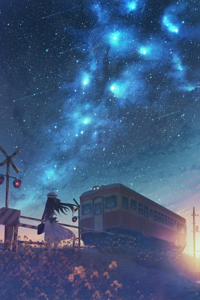 二次元壁纸|星空