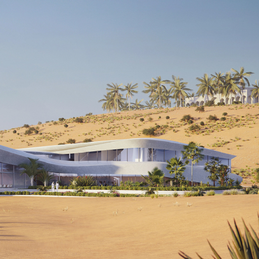 作品赏析---阿联酋迪拜沙漠别墅设计