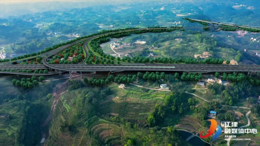 h 路基宽度 36m 高速公路兼城市快速路功能进行建设▲临峰山隧道