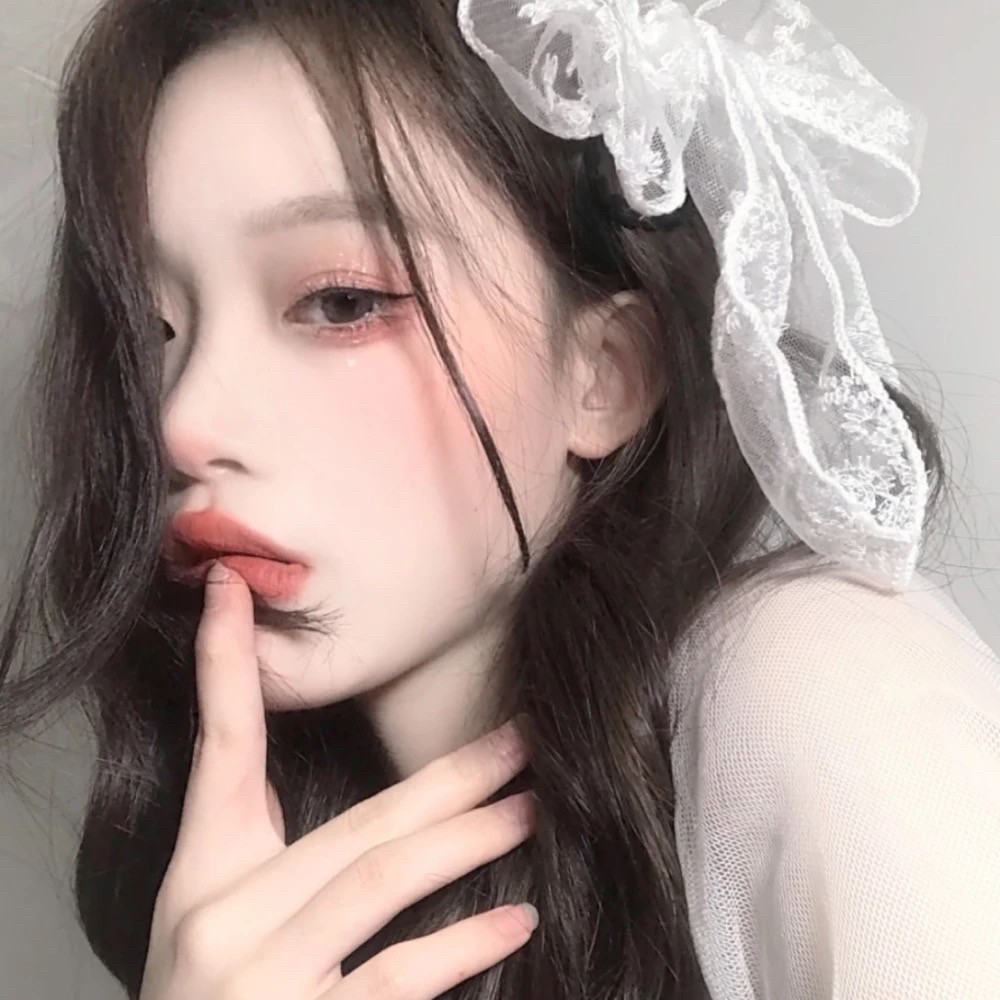 100张绝美仙气 真人女生头像