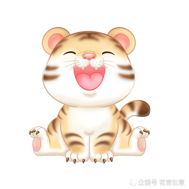 卡通形象设计之虎哈哈|卡通|小老虎|老虎_宠物