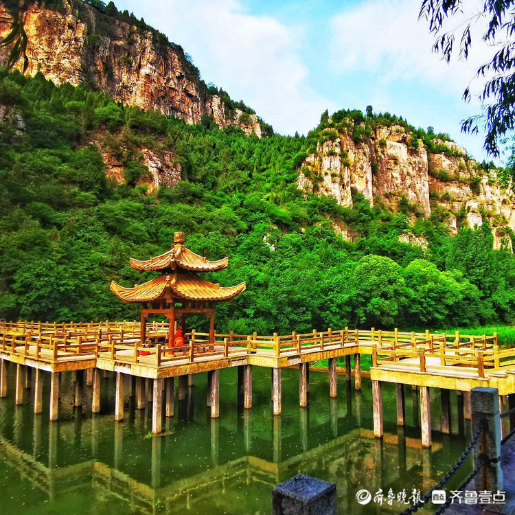 情报站|济南南部山区玉水画廊山清水秀,夏季游玩好去处,快来吧