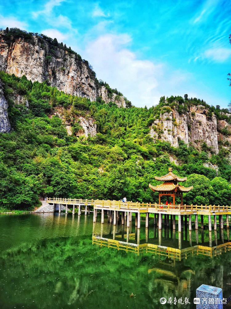 情报站|济南南部山区玉水画廊山清水秀,夏季游玩好去处,快来吧