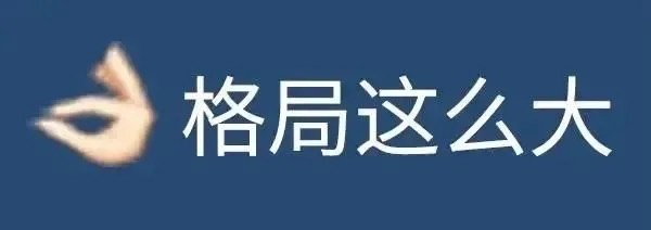 格局手势表情包格局小了