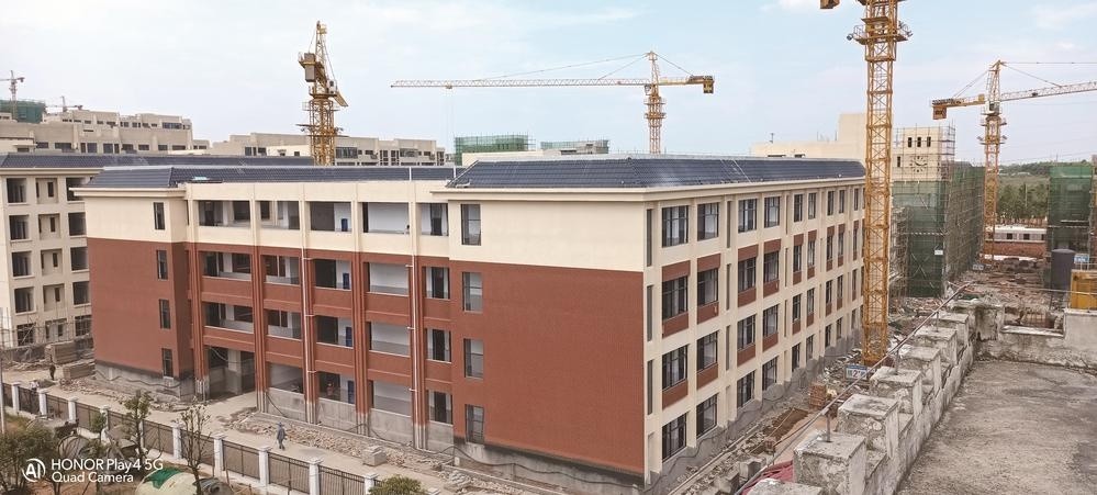 宁乡经开区明德蓝月谷学校将于本月底建成