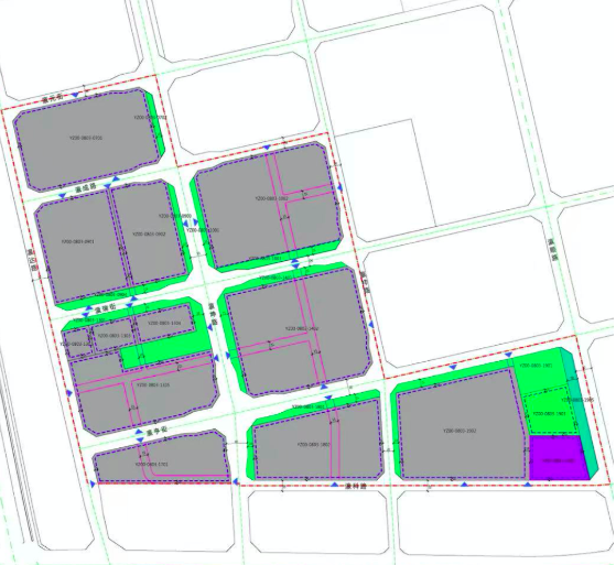 该地块位于大兴区瀛海镇,本次规划研究范围北至瀛元街,瀛成路及瀛亨街