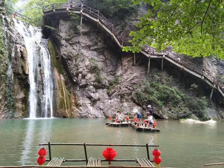 陕西旅游景点推荐金丝大峡谷端午节旅游攻略低音号语音导游