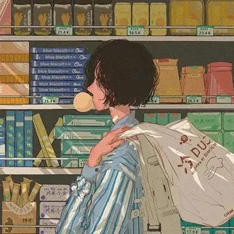 伤感动漫头像|独行者