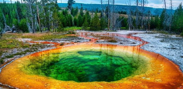 科学家忧心忡忡,害怕黄石公园的超级火山爆发,周围生物难以幸免