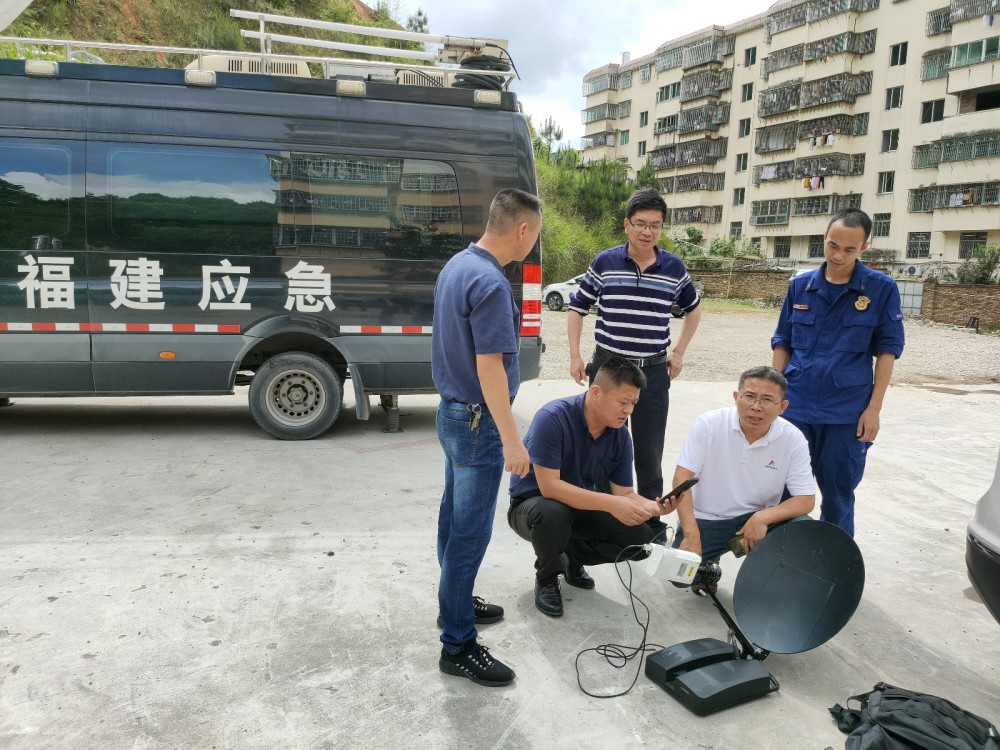 宁德市应急管理局开展应急通信指挥车联通联试拉动演练