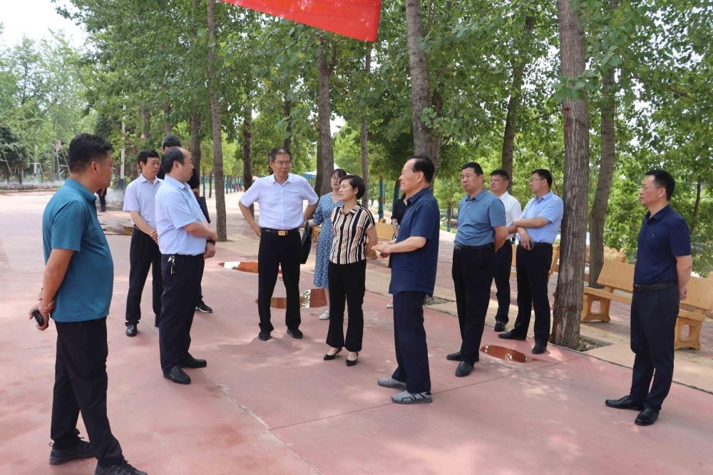鸭河工区:副市长陈英杰莅临我区调研指导党史学习教育