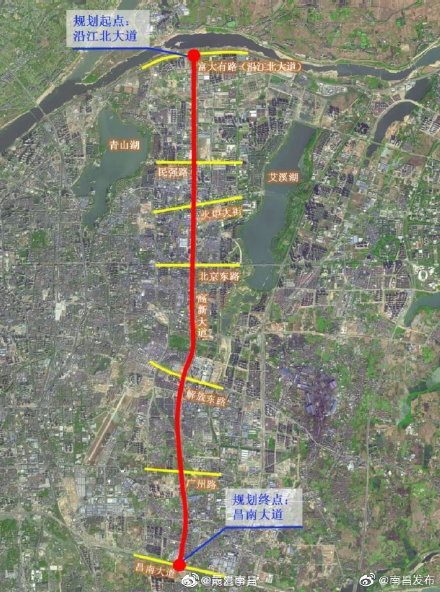 最长!南昌高新大道高架快速路来了