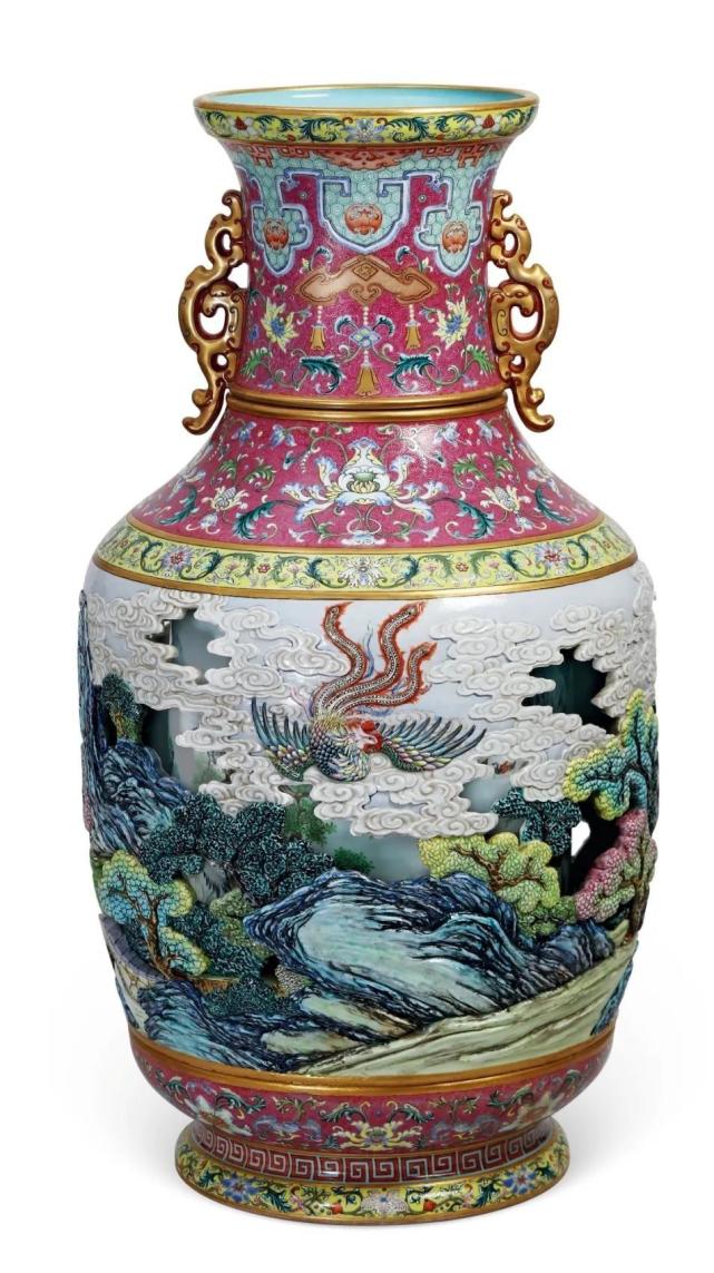 花瓶 同治年製 粉彩 古美術 唐物 唐詩 清代