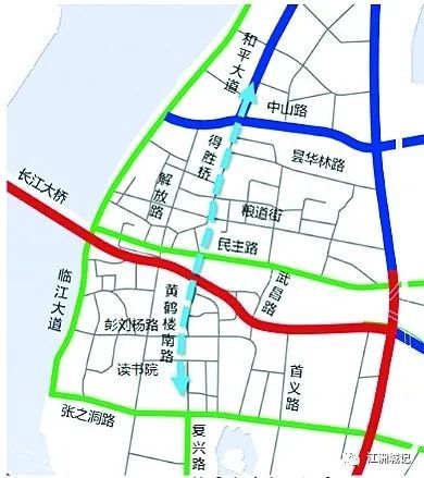 复兴路(新武金堤—白沙洲大道)启动征地,旭辉江悦府,菁英城可供置换!