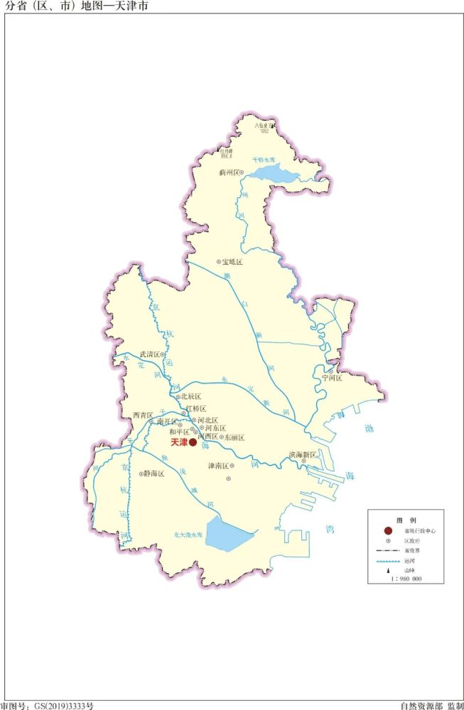 中国31省,市,区河流水系分布地图